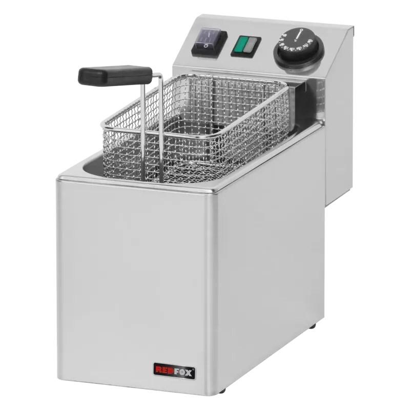 RM GASTRO Friteuse électrique 0,42 kW/l, 5 l TOP 230 V REDFOX - FE 04 E - REDFOX - 0615402521390_0