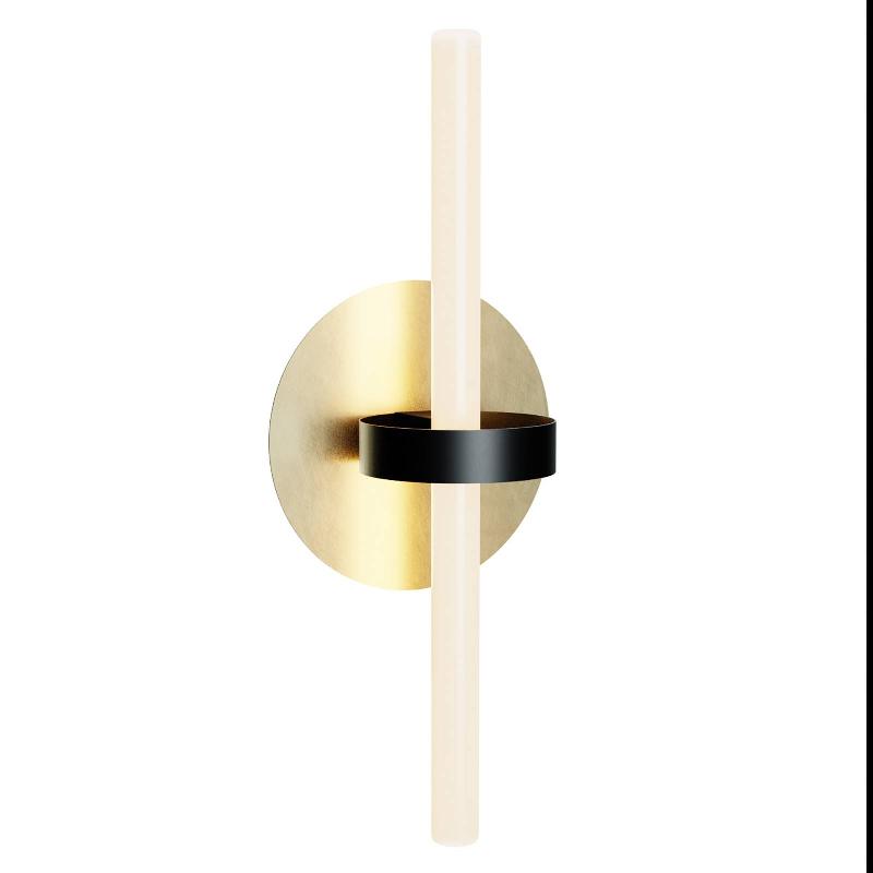 SEGULA APPLIQUE EQUATOR EN DORÉ ET NOIR