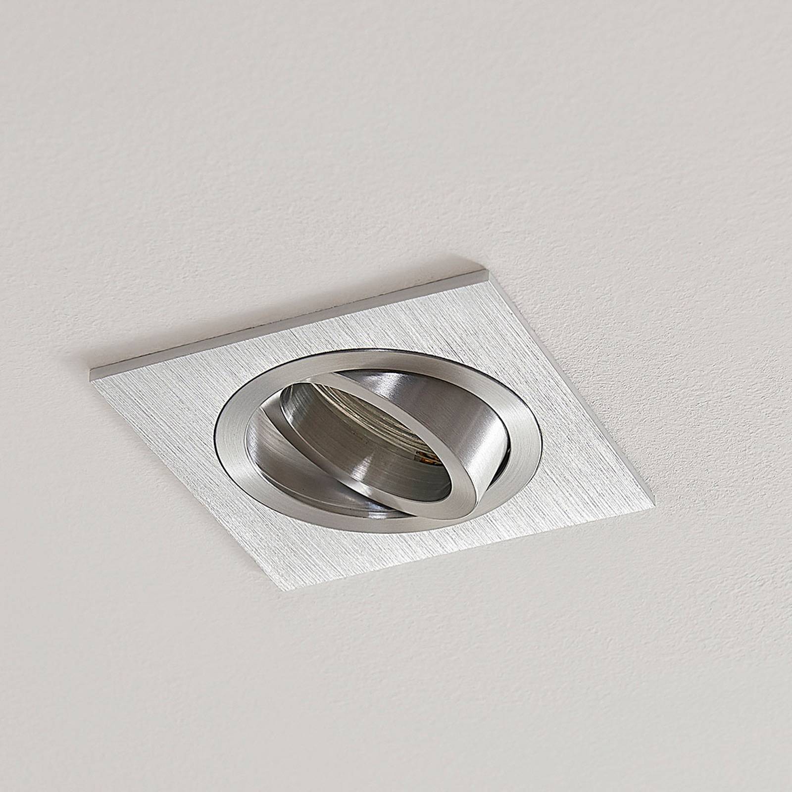 ARCCHIO SPOT POUR PLAFOND ENCASTRÉ SOPHIA, ALUMINIUM, ANGULAIRE