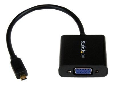 STARTECH.COM ADAPTATEUR CONVERTISSEUR MICRO HDMI VERS VGA POUR SMARTPHONE/ULTRABOOK/TABLETTE - 1920 X 1080