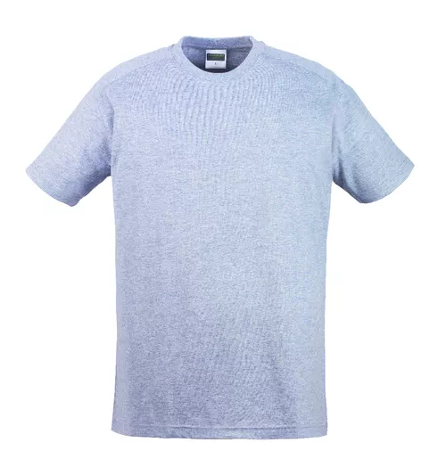 T-shirt manches courtes - Jersey 85% CO/15% VI 150g/m2 - Gris chiné - Référence : 5TRIG_0