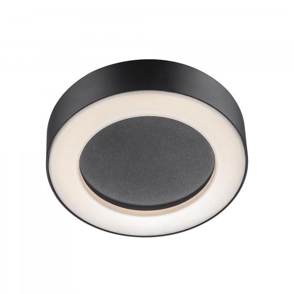 TETON PLAFONNIER MÉTAL ET PLASTIQUE NOIR LED INTEGRÉE 3000K - NORDLUX 84136003
