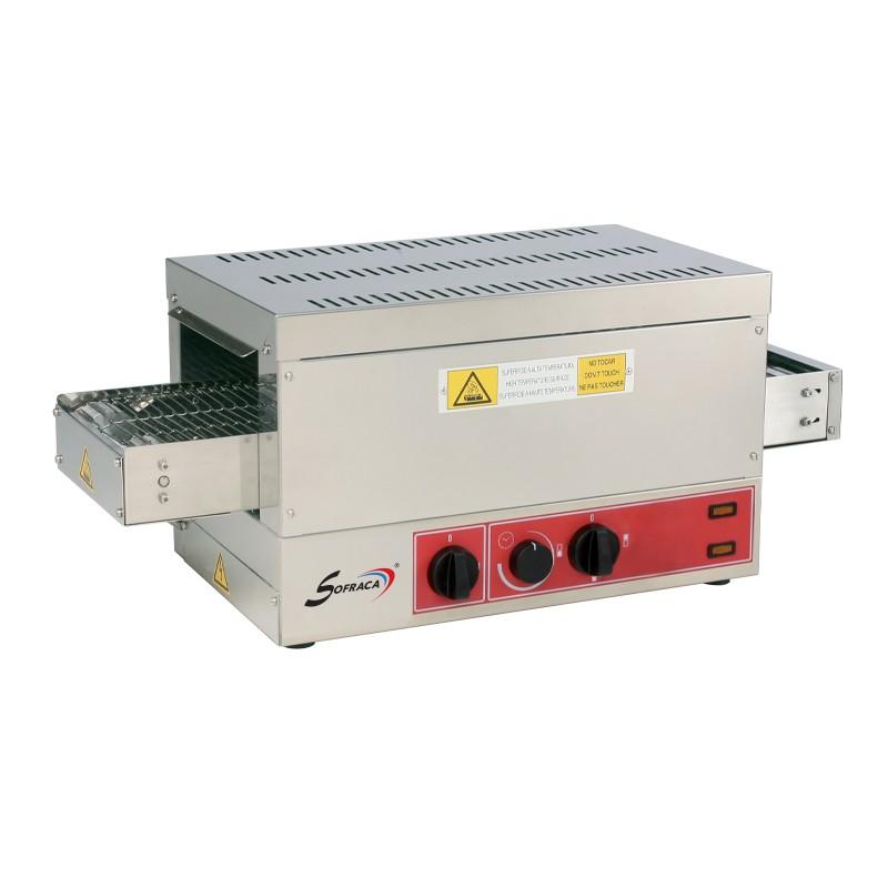 Toaster à convoyeur - largeur ruban 220 mm alimentation - monophasé... - P24072T_0
