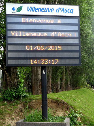 Afficheur dynamique grand format à leds_0