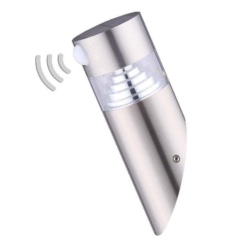 LINDBY APPLIQUE LED SOLAIRE KALYPSO, OBLIQUE ET CAPTEUR