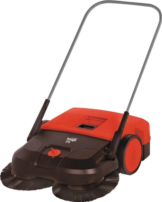 Balayeuse mécanique haaga 375 avec 2 balais latéraux 750 mm 2 900 m²/h 50 l HAAGA_0