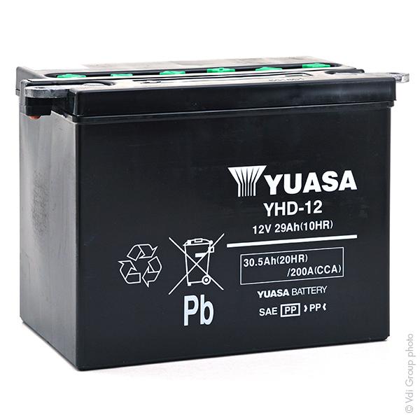 Batterie de démarrage pour moto - Marque Yuasa - 1 unité_0
