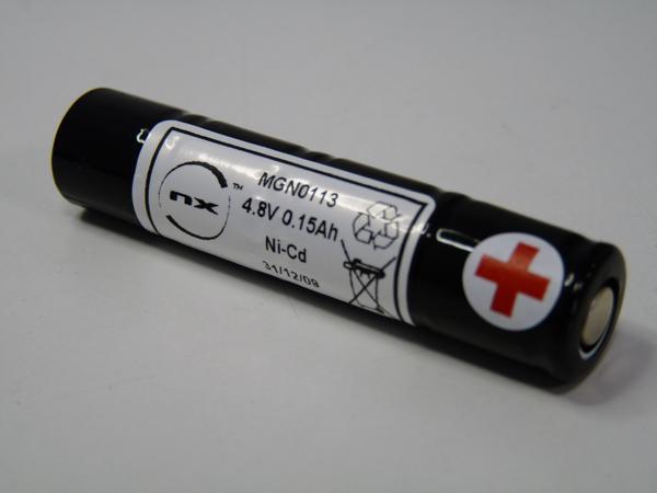 BATTERIE NICD 4X 1/3AA NX 4S1P ST4 4.8V 150MAH S_0