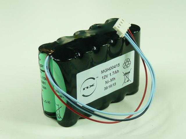 Batterie industrielle Nimh 10x AA VH 10S1P ST2 12V 1700mAh Molex - Marque NX_0