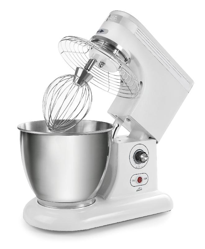 Batteur pétrisseur professionnel 300W avec bol en acier inoxydable 5L - 6 vitesses réglables et fonction PULSE - Lacor_0