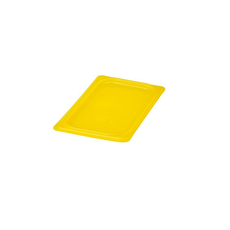 CAMBRO - 40PPCWSC-547/6 - (Lot de 6) Couvercle hermétique GN 1/4 - 16,2 x 26,5 cm - Jaune - (Récipient non inclus) - jaune plastique polypropylène_0