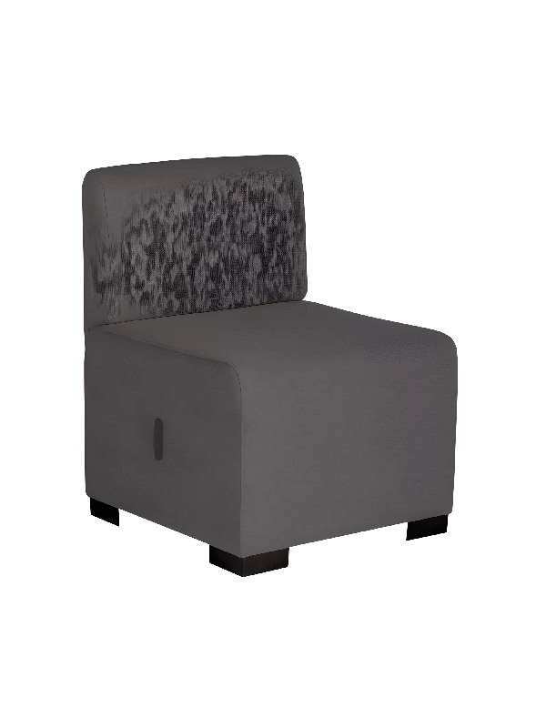 Canapé 1 place gris anthracite_0