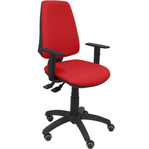 CHAISE ELCHE S BRAS RÉGLABLE ROUE PARQUET - ROUGE - PIQUERAS Y CRESPO