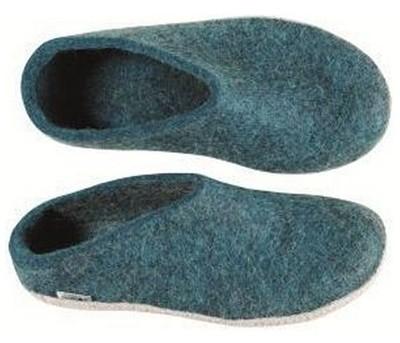 CHAUSSON BLEU PETROL