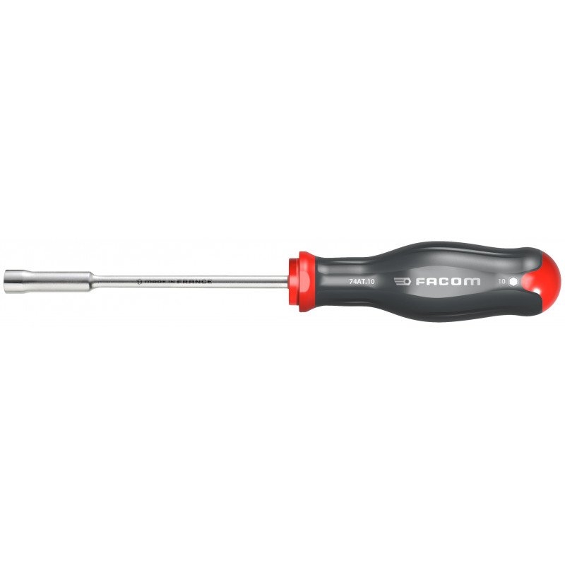 CLÉ À DOUILLE FORGÉE AVEC POIGNÉE TOURNEVIS MÉTRIQUE DIAMÈTRE 14MM LONGUEUR 250MM - FACOM - 74AT.14