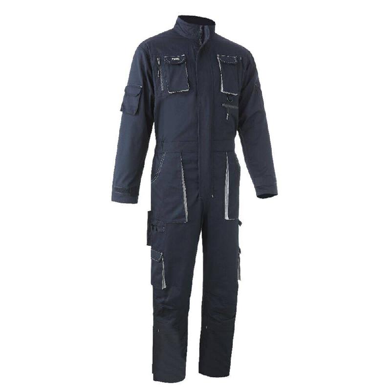 Combinaison de travail multipoche avec poches genouillères  NAVYPADDOCK II marine T.4XL Coverguard - bleu 5450564033900_0