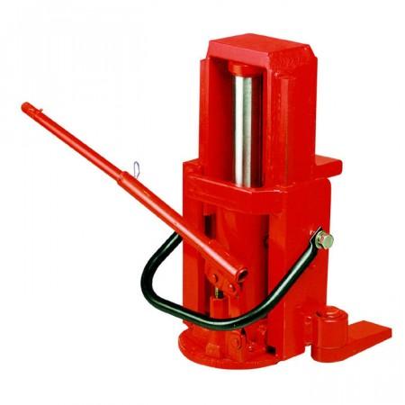Cric hydraulique - 3 à 8 tonnes - Course de levée 140 mm - 3 positions - Finition peinture rouge_0