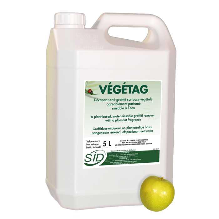 Décapant anti-graffiti prêt à l'emploi - base végétale VÉGÉTAG - rinçable à l'eau, parfum agréable_0