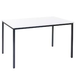 Décoshop26 - Bureau table de conférence 120x80cm MDF blanc 04_0001393 - blanc 3000488632691_0