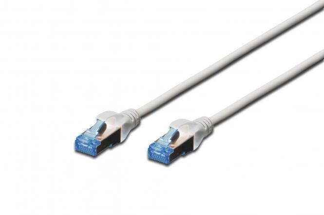 DIGITUS Câble de brassage CAT 5e SF/UTP, 5 m, gris - gris 4016032199687_0