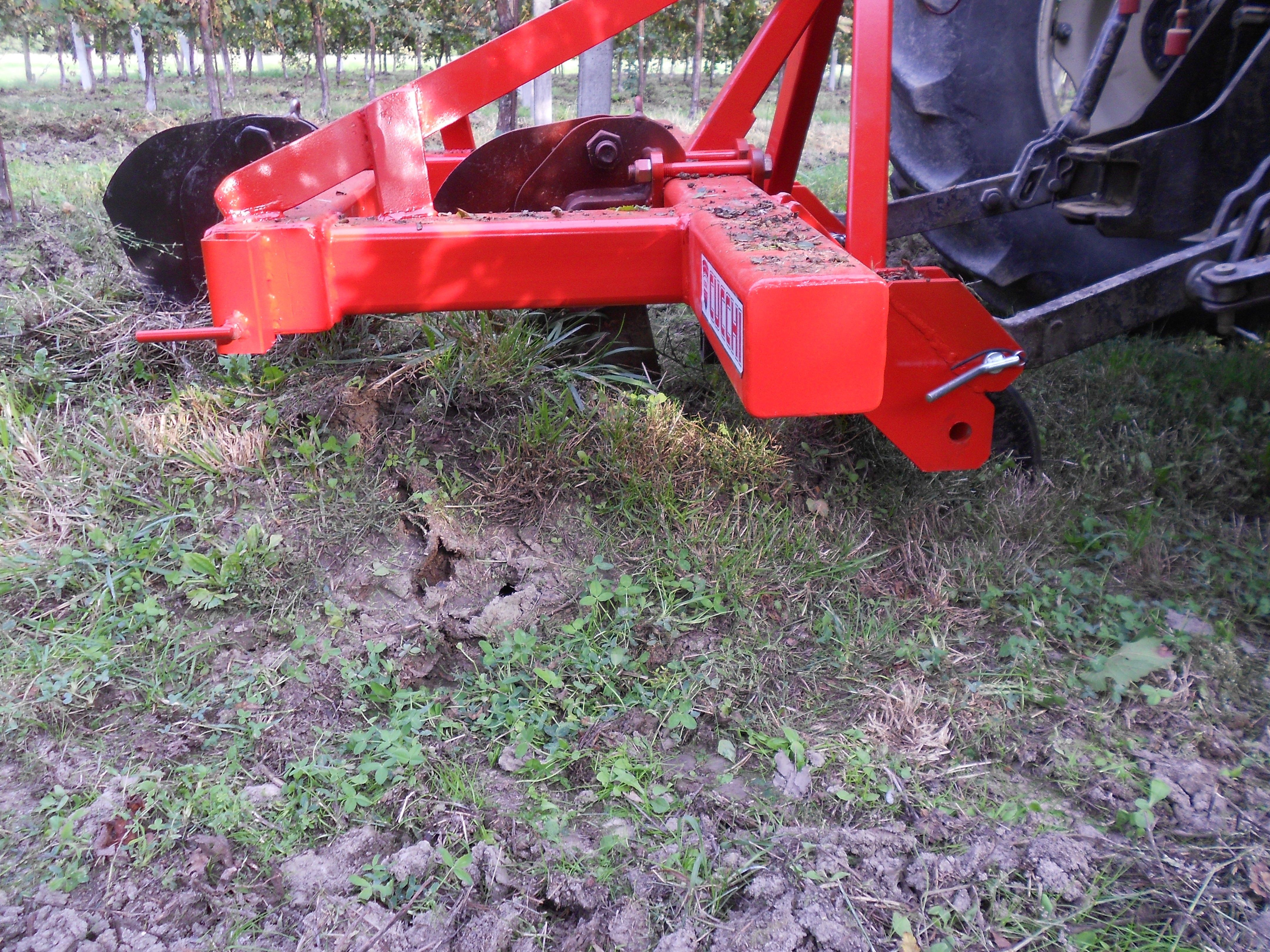 Décompacteur de sol DVF/2 adapté à sols humides