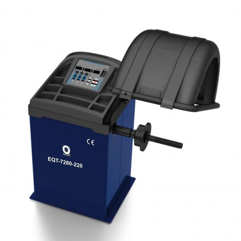 Équilibreuse de roue EQT-7280-220 - LED, auto-calibration et châssis stable_0