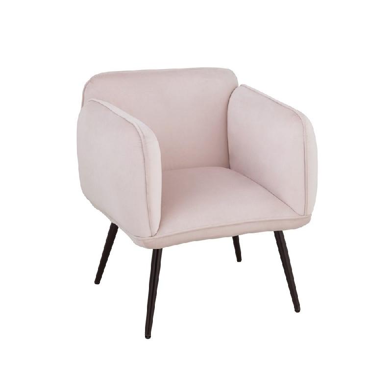 FAUTEUIL LUXE ROSE DE REVÊTEMENT ROSE CLAIR_0