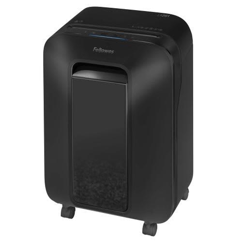 Fellowes destructeur micropart LX-Series LX201 noir - DIN P-5 - coupe microparticules, 22L, anti-bourrage_0