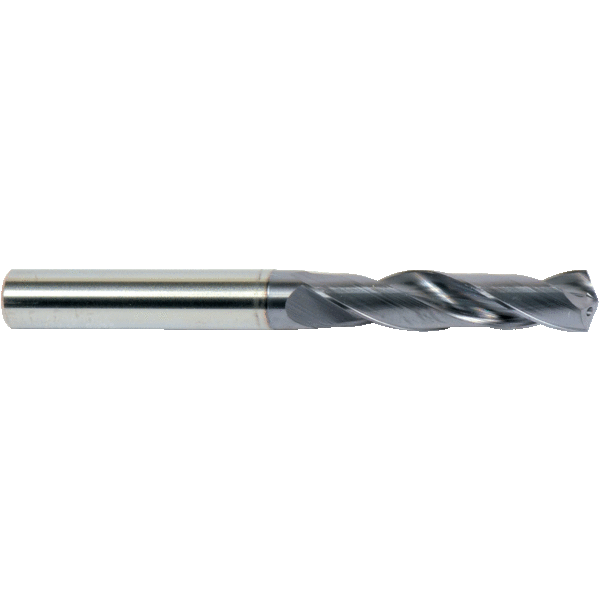 FORETS À TROUS D'HUILE, SÉRIE COURTE 3XD, QUEUE CYLINDRIQUE CARBURE MONOBLOC MICRO-GRAIN, REVÊTUS TIALN, DIN 6537 FANOCARB - OTELO