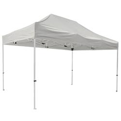 FRANCE BARNUMS - Tente pliante 3x4,5m en acier 45mm, polyester 380g Norme M2 - Blanc - Réf. 730S_0