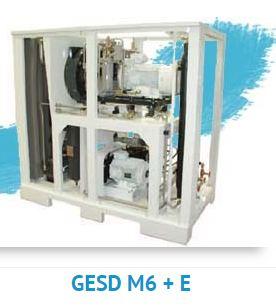 Générateur de gaz pur - GESD M6+E - unité verticale avec récupération atmosphérique 100 m3/h - 50 bar_0
