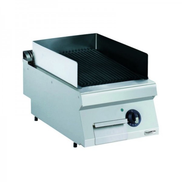 Grill pierre de lave électrique 40 cm - Combisteel 7488.0235 - Série 700 Pro Line avec grille en fonte émaillée_0