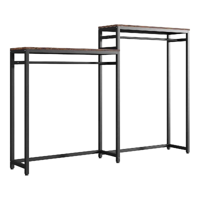 Helloshop26 - Portant à vêtements portemanteau porte-vêtements penderie dressing ouvert portemanteau porte-vêtements penderie 03_0010283 - 3000225_0