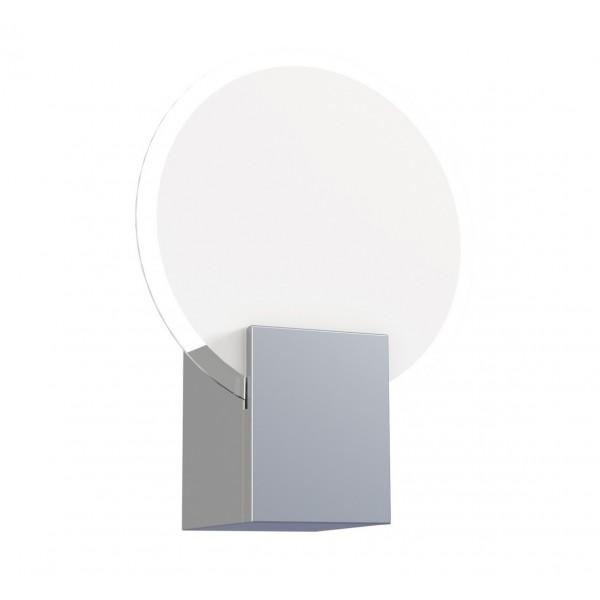 HESTER SDB APP. MURALE MÉTAL-VERRE-PLASTIQUE CHROME LED INT. 900LM 3000K - NORDLUX 2015391033
