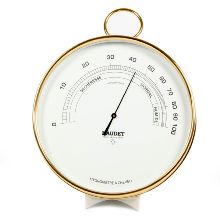 Hygromètre professionnel - Naudet - 17cm - Laiton à bélière - Précision ±5%_0