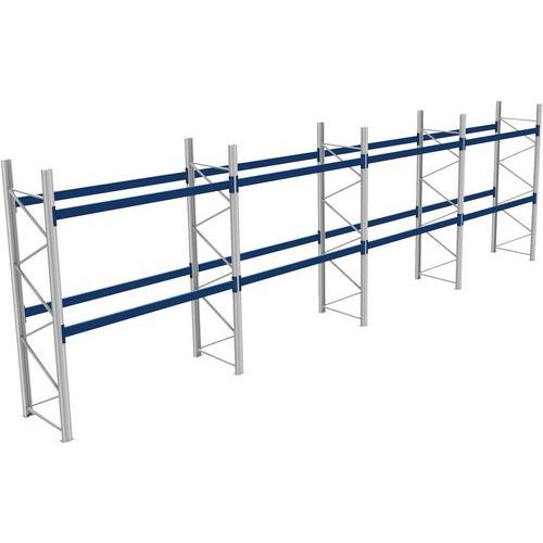 RACK 1 DÉPART + 3 SUIVANTS LXLXH 2700X11400X3500 600KG 2 NIV - BITO