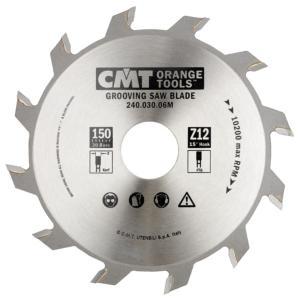 LAME CIRCULAIRE CMT POUR RAINURER - DIAMÈTRE 180MM - EPAISSEUR 5MM - ALESAGE 30MM