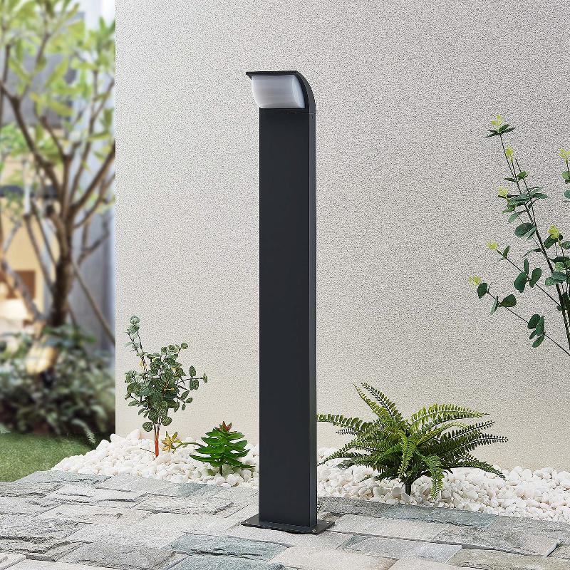 LUCANDE, BORNE LUMINEUSE LED TINNA, 80 CM, ANTHRACITE, IP65