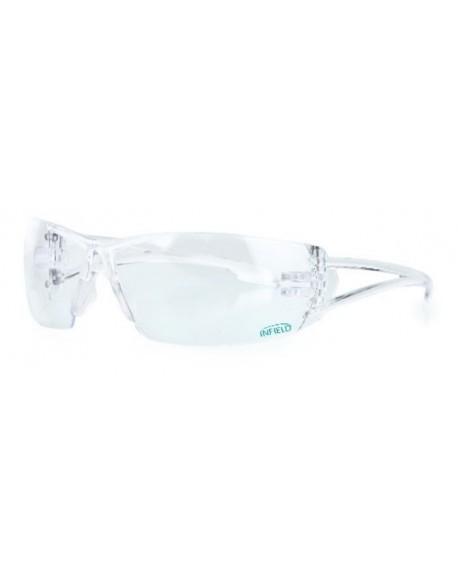 Lunette de protection Huntor - LUN0001 - Polycarbonate incolore, Anti-rayures et UV, Normes EN 166 et EN 170_0