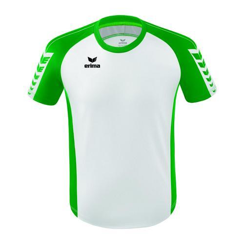 MAILLOT ENFANT ERIMA SIX WINGS BLANC/VERT