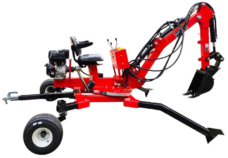 Mini-pelle tractable avec attelage - Rotation 360° moteur essence 15 ch MW Tools GMA360_0