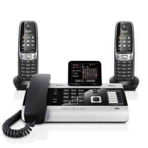 MINISTANDARD PACK SIEMENS GIGASET DX800A + 2 GIGASET C620H