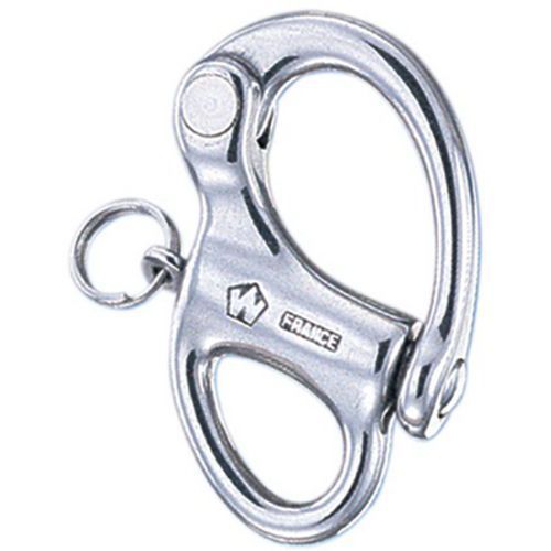 MOUSQUETON DÉGOUPILLABLE À OEIL FIXE EN INOX 70MM - GODET