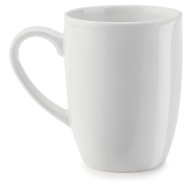 MUG EN PORCELAINE 24 CL - BLANC - LOT DE 6