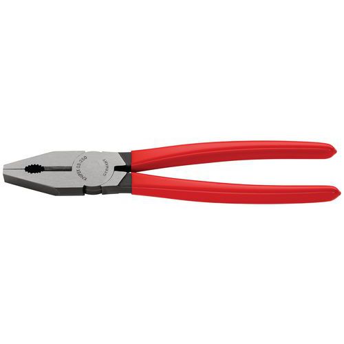 PINCE UNIVERSELLE 250MM AVEC TRANCHANT - GAINAGE PVC - TÊTE POLIE - KNIPEX