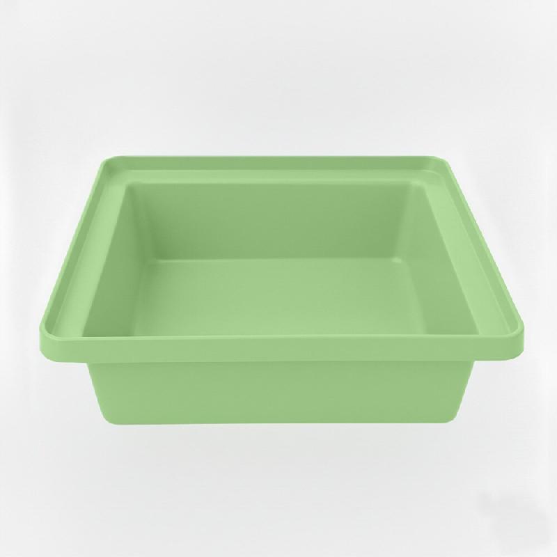 PLAST'UP ROTOMOULAGE Bac de rangement empilable 30l - VERTPISTACHE - vert plastique 0637962083019_0