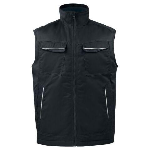 PROJOB 5704 BODYWARMER MULTIPOCHES PRIO MATELASSE NOIR - TAILLE XXL