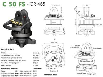 Rotateur C 50 F - Agriforest - Marque Baltrotor_0
