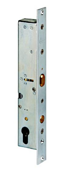 Serrure à encastrer motorisée à coupure pêne demi-tour axe 27 mm - GUIDOTTI - dg280 - 569837_0