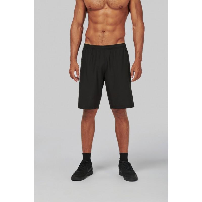Short performance PA167 - 94% polyester, 6% élasthanne - Taille élastiquée avec cordon de serrage_0